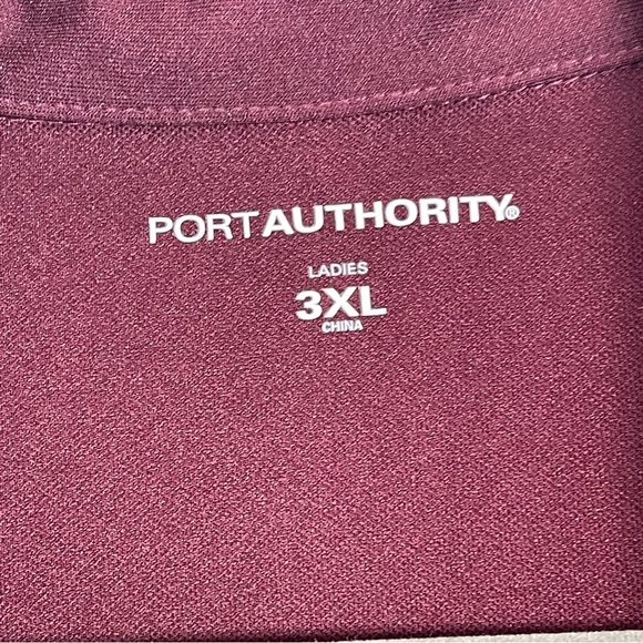 Port Authority, Wolves Maroon Polo Shirt. Size 3XL. Excellent condition! - Picture 3 of 6